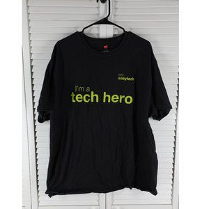 2XL Black & Green Staples Uniform - I'm a tech Hero
